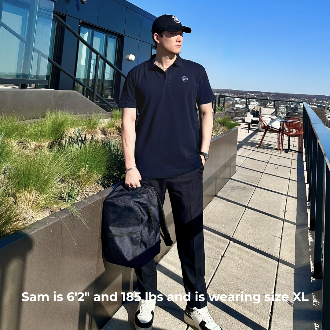 Luxe Polo Deep Ocean