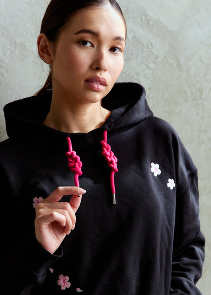 LNY Blossom Crop Hoodie