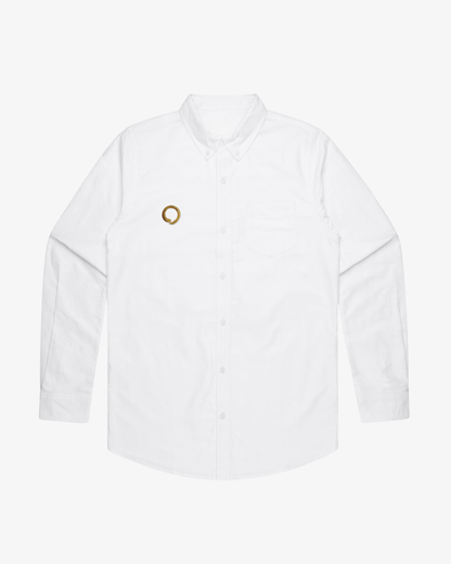 Woven Oxford White