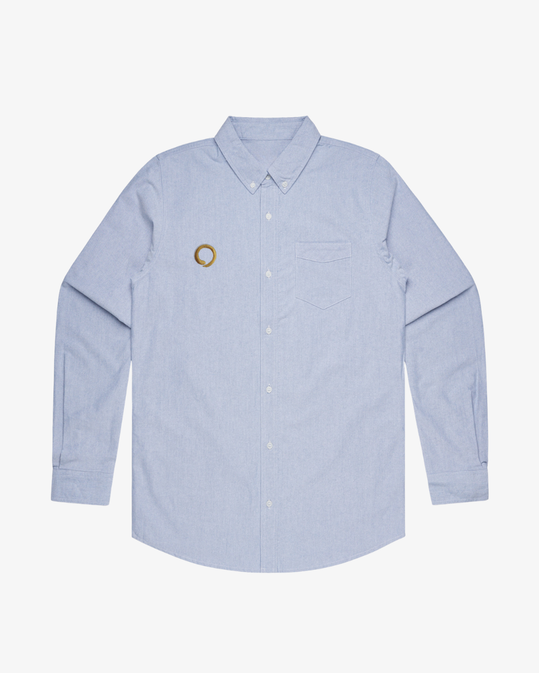 Woven Oxford Blue