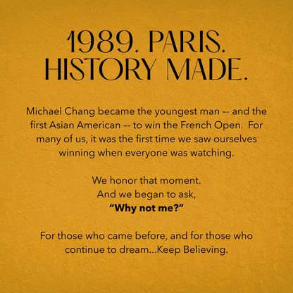 Michael Chang Believe